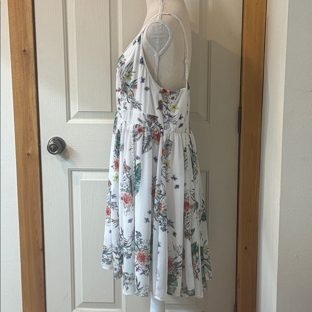 Torrid Floral Smocked Dress - Picture 3 of 11